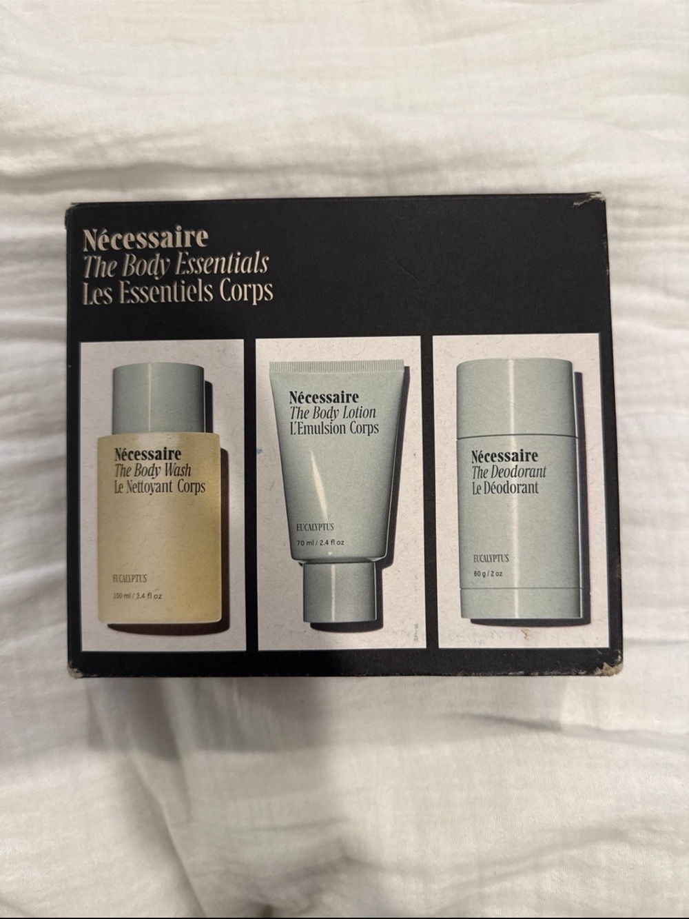 NÉCESSAIRE Eucalyptus Body Essentials Set